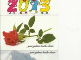 2013 PTT YENİ YIL TEBRİK KARTLARI 5 ADET