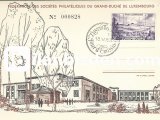 LUKSEMBURG DAMGALI 1953 KRALİYET GRAND DUCHES FİLATELİ DERNEKLE