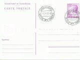 LUKSEMBURG DAMGALI 1980 6 F GRAND DUKE JEAN POSTA KARTI