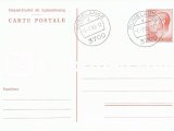 LUKSEMBURG DAMGALI 1983 7 F GRAND DUKE JEAN POSTA KARTI