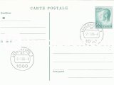 LUKSEMBURG DAMGALI 1986 10 F GRAND DUKE JEAN POSTA KARTI