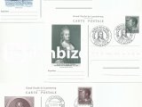 LUKSEMBURG DAMGALI GRAND DUKE JEAN 3'LÜ POSTA KARTI