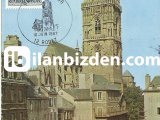 FRANSA 1967 TURİST TANITIM TEK PULLU KARTMAXİMUM