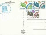 FRANSA 1976 UNESCO FDC KART ÜZERİNDE