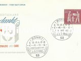 ALMANYA (BATI) 1963 CRALOG VE BAKIM FDC