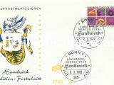 ALMANYA (BATI) 1968 TİCARET FDC