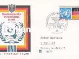 ALMANYA (BATI) 1973 BİRLEŞMİŞ MİLLETLERİN BAŞLANGICI FDC