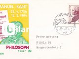 ALMANYA (BATI) 1974 FİLOZOF İMMANUEL KANT'IN DOĞUMUNUN 250. YILI FDC