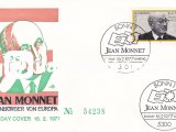 ALMANYA (BATI) 1977 POLİTİKACI JEAN MANET FDC 1