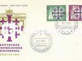 ALMANYA (BERLİN) 1961 EVANJELİK KİLİSE GÜNÜ FDC