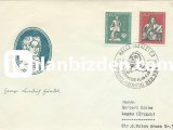 ALMANYA (DOĞU) 1959 GEORG RİEDRİCH HANDEL'İN ÖLÜMÜNÜN 200.YILI FDC