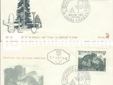 AVUSTURYA 1962 AVUSTURYA ORMANLARI FDC