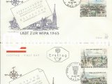 AVUSTURYA 1964 VİYANA WİPA 1965'E DAVET EDİYOR FDC 4 ZARFTA