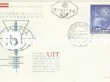 AVUSTURYA 1965 ULUSLARARASI TELEKOMİNİKASYON BİRLİĞİ'NİN 100.YILI FDC