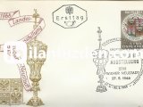 AVUSTURYA 1966 AŞAĞI AVUSTURYA İL SANAT SERGİSİ FDC