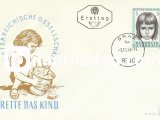 AVUSTURYA 1966 ÇOCUKLARI KURTARIN AVUSTURYA DERNEĞİ'NİN 10.YILI FDC