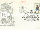 AVUSTURYA 1966 PUL GÜNÜ FDC
