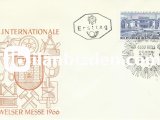 AVUSTURYA 1966 ULUSLARARASI I.WELS FUARI FDC