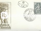 AVUSTURYA 1967 AVUSTURYA'DA GOTİK SANATI SERGİSİ FDC