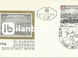 AVUSTURYA 1967 VİYANA'DAKİ 10. AVRUPA GÖRÜŞMELERİ  FDC