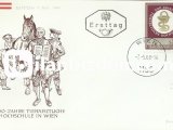AVUSTURYA 1968 VİYANA VETERİNERLİK ÜNİVERSİTESİ'NİN 200.YILI FDC