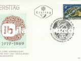 AVUSTURYA 1969 POSTA VE TELEKOMÜNİKASYON ÇALIŞANLARI SENDİKASI'NIN 50.YILI FDC