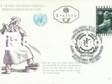 AVUSTURYA 1969 ULUSLARARASI ÇALIŞMA ÖRGÜTÜ'NÜN 50.YILI FDC