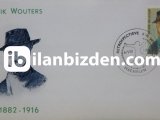 BELÇİKA 1966 DAMGASIZ RİK WOUTERS'İN DOĞUMUNUN 50. YILI FDC