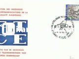 BELÇİKA 1967  AVRUPA TELEKOMİNİKOSYON GÜNÜ FDC