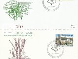 BELÇİKA 1967 DAMGASIZ DOĞA KORUMA FDC 2 ZARFTA