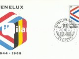 BELÇİKA 1969  BENELUX'UN 25.YILI FDC