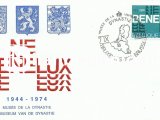 BELÇİKA 1974  BENELUX BİRLİĞİ'NİN 30.YILI FDC 1