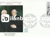 FRANSA 1975 BAŞKAN POMPİDOU'YU ANMA TÖRENİ FDC