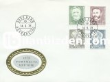 İSVİÇRE 1978 PORTRELER FDC