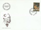İSVİÇRE 1981 ALBERT ANKER'İN DOĞUMUNUN 150.YILI FDC