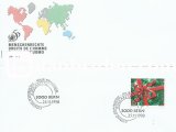 İSVİÇRE 1998 İNSAN HAKLARI DEKLERASYONU'NUN 50.YILI-CHRİSTMAS FDC 2 ZARFTA