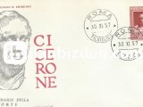 İTALYA 1957 ÇİÇERO'NUN ÖLÜMÜNÜN 2000.YILI FDC