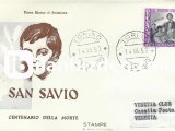 İTALYA 1957 SAVİO'NUN ÖLÜMÜNÜN 100.YILI FDC