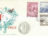 İTALYA 1960 GÜNEY İTALYA'NIN BAĞIMSIZLIĞININ  100.YILI FDC