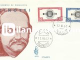 İTALYA 1962 PACİNOTTİ'NİN ÖLÜMÜNÜN 50.YILI FDC
