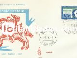 İTALYA 1963 PARİS BİRİNCİ ULUSLARARASI POSTA KONFERANSI FDC