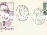 İTALYA 1981 GASPERİ'NİN DOĞUMUNUN 100.YILI FDC 1
