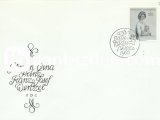 LİECHTENSTEİN 1965 PRENSES GİNA FDC