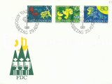LİECHTENSTEİN 1968 HALK MASALLARI FDC