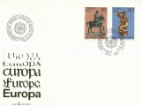 LİECHTENSTEİN 1974 AVRUPA CEPT (HEYKELLER) FDC