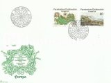 LİECHTENSTEİN 1977 AVRUPA CEPT (HARİTA VE MANZARALAR) FDC