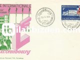 LÜKSEMBURG 1958 LÜKSEMBURG FUARI'NIN 10.YILI FDC