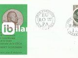 LÜKSEMBURG 1972 AVRUPA KÖMÜR VE ÇELİK TOPLULUĞU'NUN 20.YILI FDC