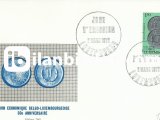 LÜKSEMBURG 1972 BELÇİKA-LÜKSEMBURG EKONOMİK İŞBİRLİĞİ'NİN 50.YILI FDC