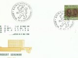 LÜKSEMBURG 1975 ROBERT SCHUMAN BİLDİRİSİ'NİN 25.YILI FDC